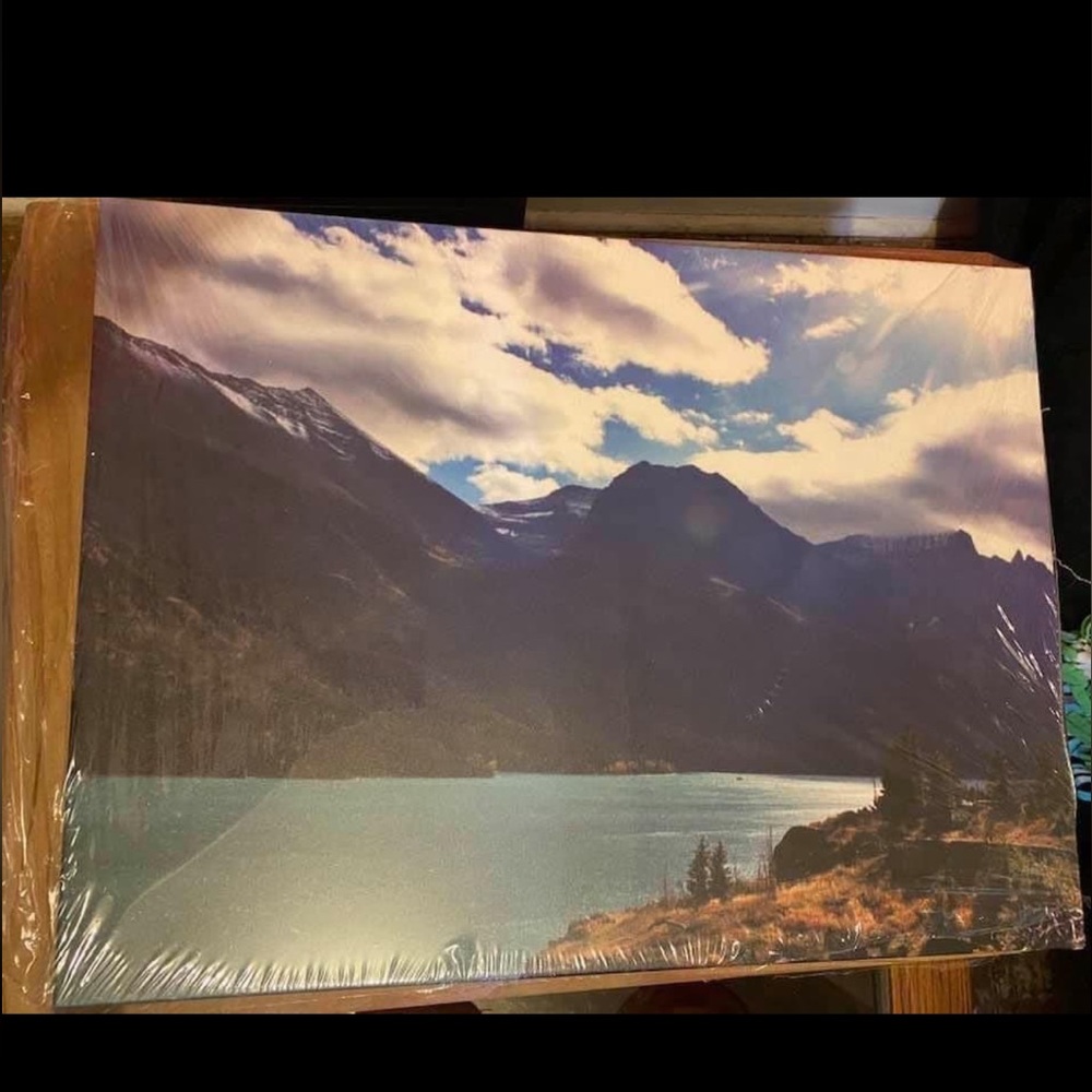 Glacier National Park Montana photo canvas